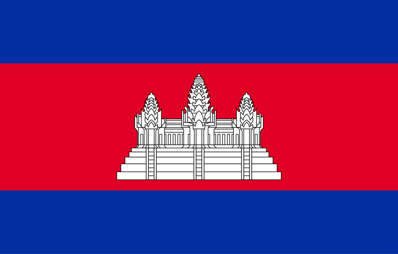 Kamboçya Bayrağı